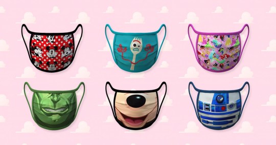 Illustratie bij: Disney maakt mondkapjes met prinsessen en superhelden voor kinderen