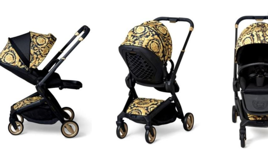 Illustratie bij: Voor héle luxe baby’s: opvallen doe je zeker met de Versace kinderwagen