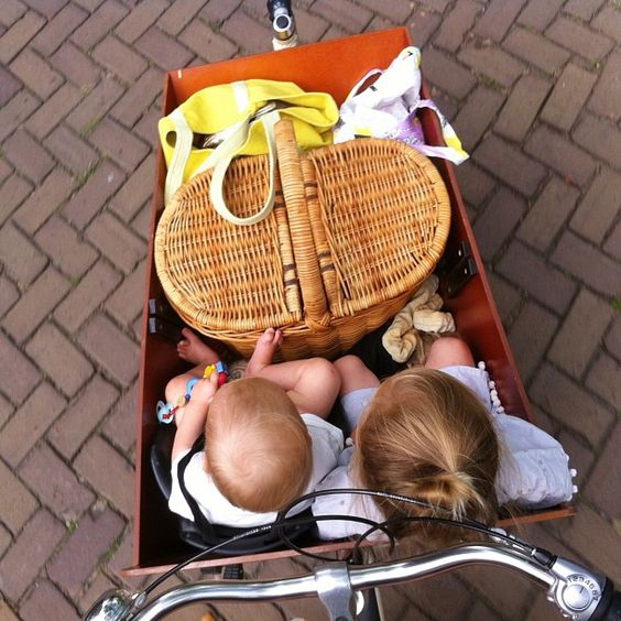 Illustratie bij: Met een uur op de bakfiets fietsen verbrand je zó 1100 calorieën