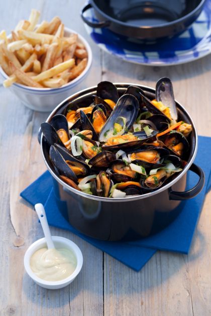 mosselen eten zwanger