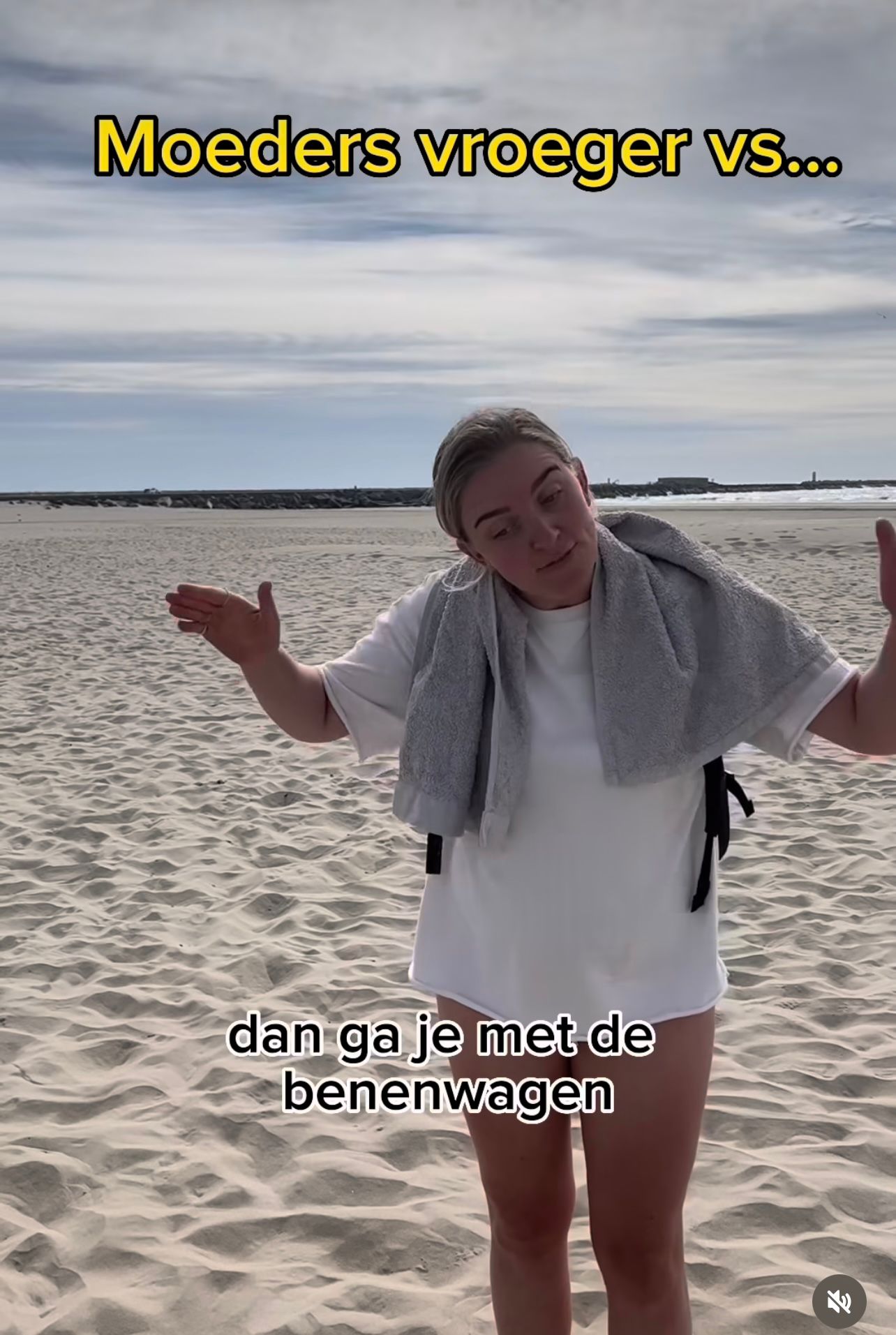 Illustratie bij: Fleur Overgaag gaat viral met filmpjes: ‘moeders vroeger vs. nu’