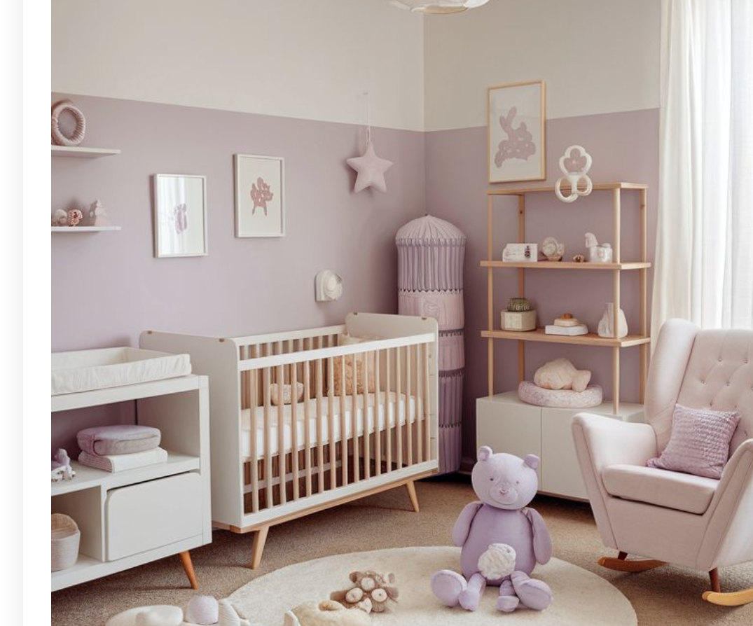 Illustratie bij: Deze 3 kleuren verf in je babykamer zouden gevaarlijk kunnen zijn