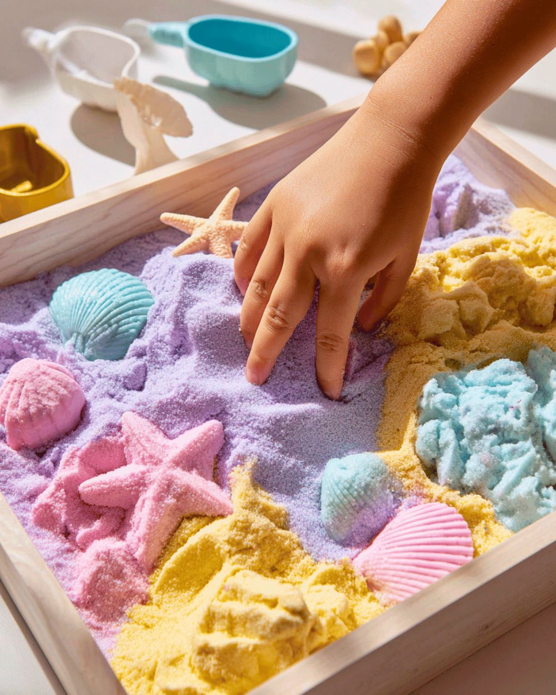 Illustratie bij: Speelzand mogelijk gevaarlijk: asbest aangetroffen in speelproducten voor kinderen